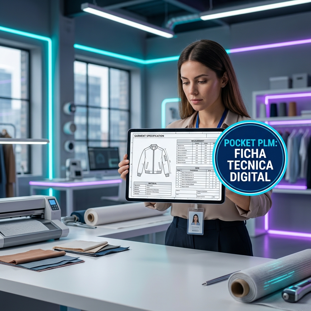 Pocket PLM Ficha Técnica Digital